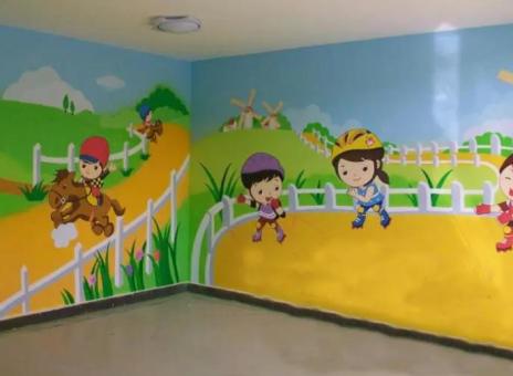 楚雄幼儿园墙体彩绘制作流程及注意事项