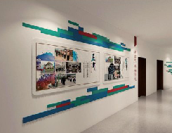 楚雄企业文化墙用什么材料好？