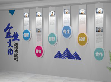 楚雄企业文化墙需要传递什么办公文化？
