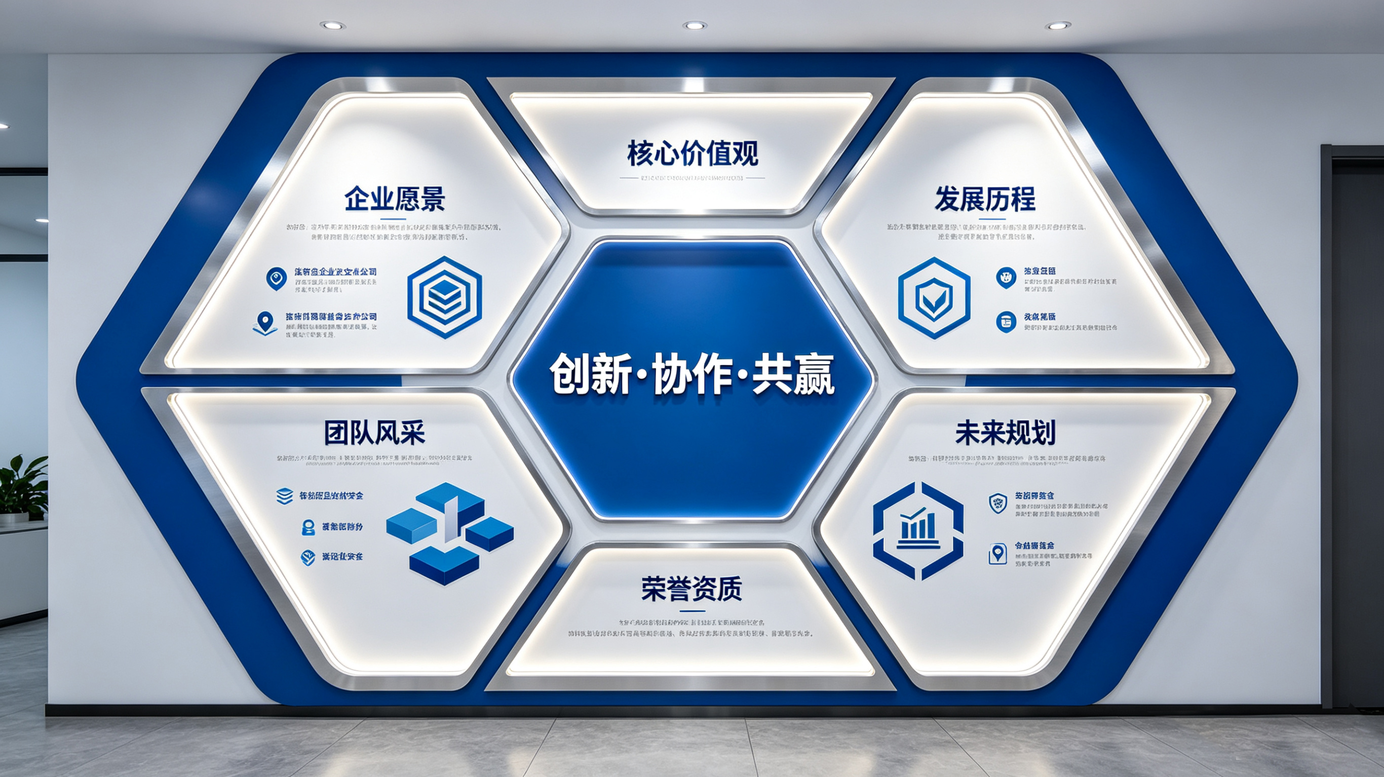 楚雄企业文化墙六边形避坑指南（新手常犯5个错误）